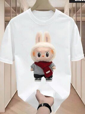 Cute Labubu - Classic Pose Fun Labubu Lover Gifts T-Shirt